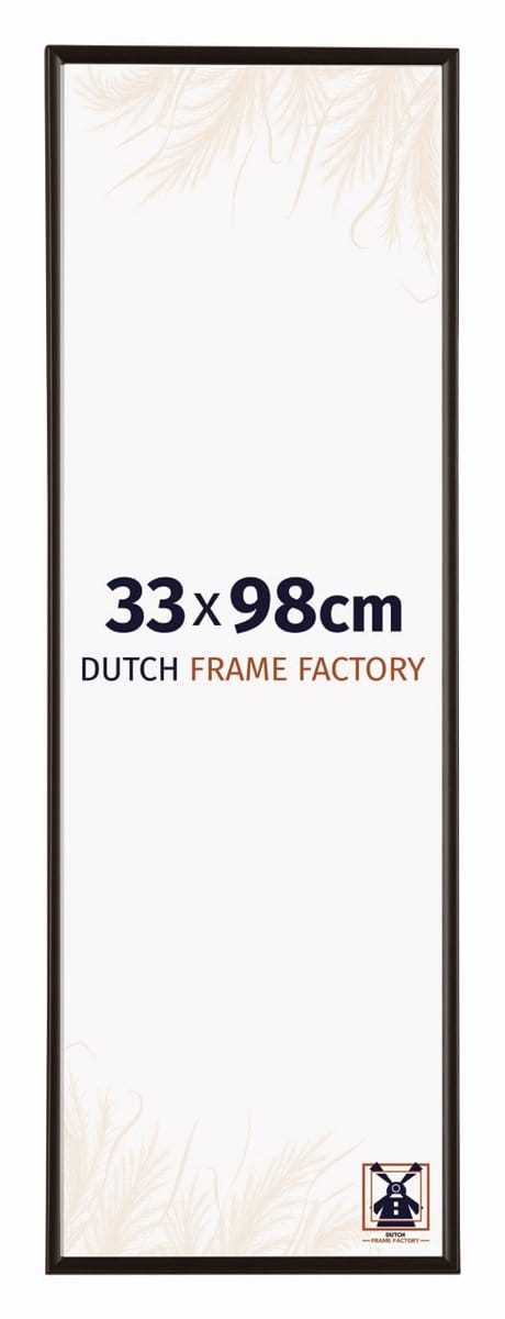 Fotolijst 33x98 cm - Kunststof - Antraciet - Easy