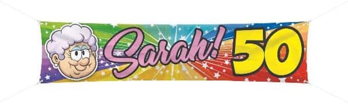 Folat - Sarah - Streetbanner Rainbow 180x140c