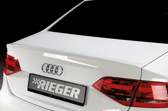 RIEGER - PERFORMANCE REAR TRUNK SPOILER - AUDI A4 B8 SEDAN - PRIMER