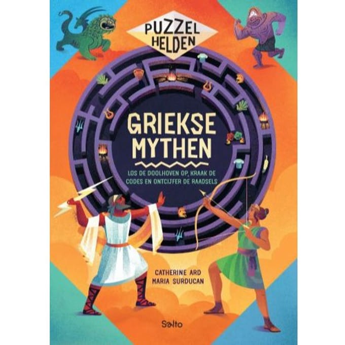 Puzzelhelden: Griekse Mythen - Catherine Ard