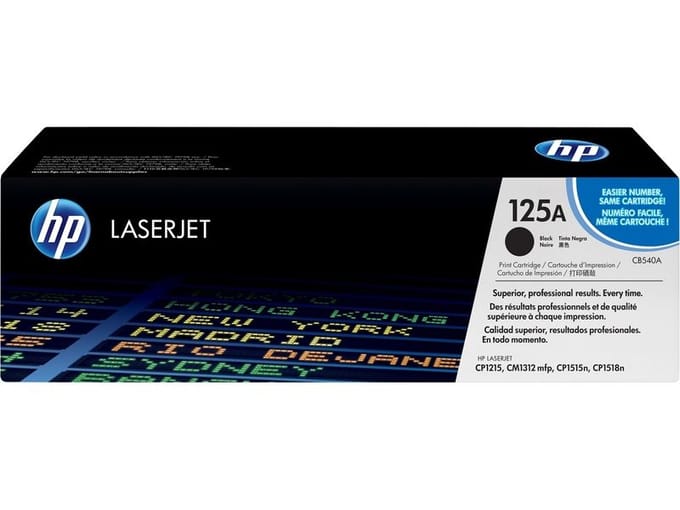 Tonercartridge hp cb540a 125a zwart