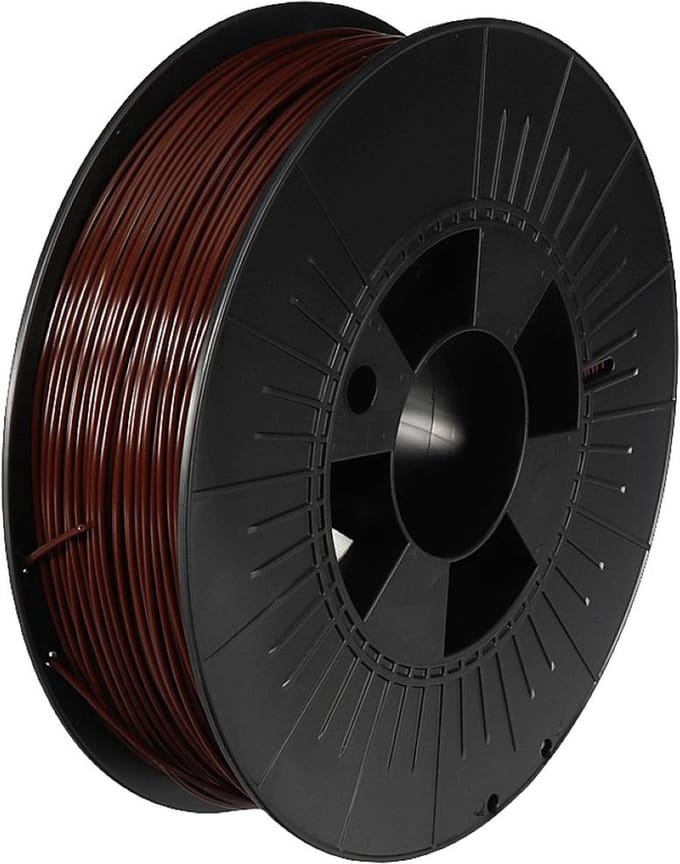 Velleman Vertex PLA-filament, 1.75 mm, bruin, 750 g, versterkt, geschikt voor 3d-printer