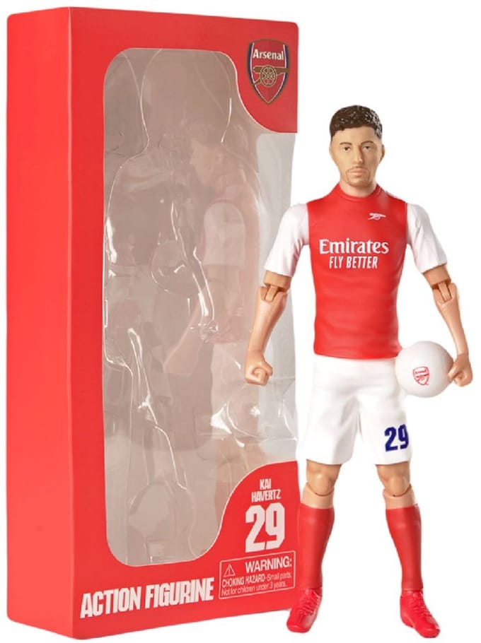 Socker Arsenal Havertz 20cm - Voetbal Speelfiguur Collectible.