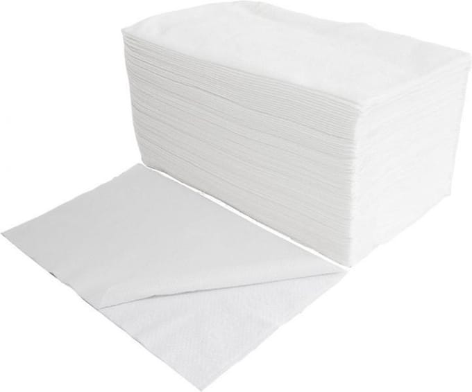 Wegwerphanddoeken 40cm x 70cm biologisch afbreekbaar - 100 stuks