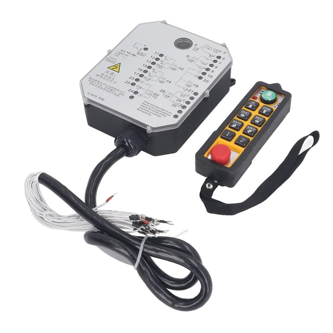 Draadloze Kraan Afstandsbediening Waterdicht Valbestendig 100m Kraan Industriële Afstandsbediening AC380V