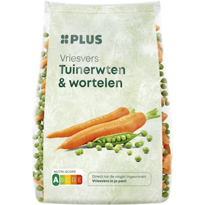 Tuinerwten en wortelen