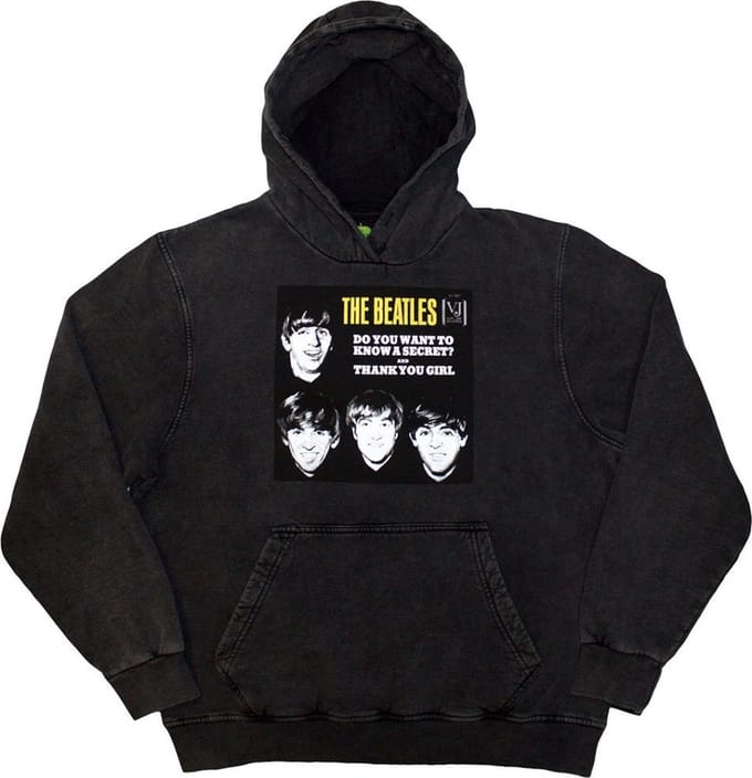 The Beatles - VJ Secret Sleeve Hoodie/trui - M - Grijs
