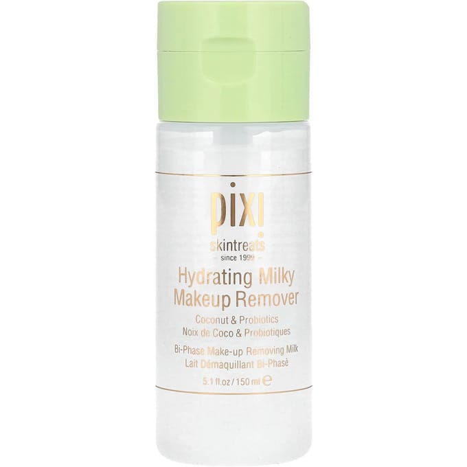 Pixi Beauty, Skintreats, Hydraterende Melkachtige Make-up Remover, 150 ml (150 ml) white