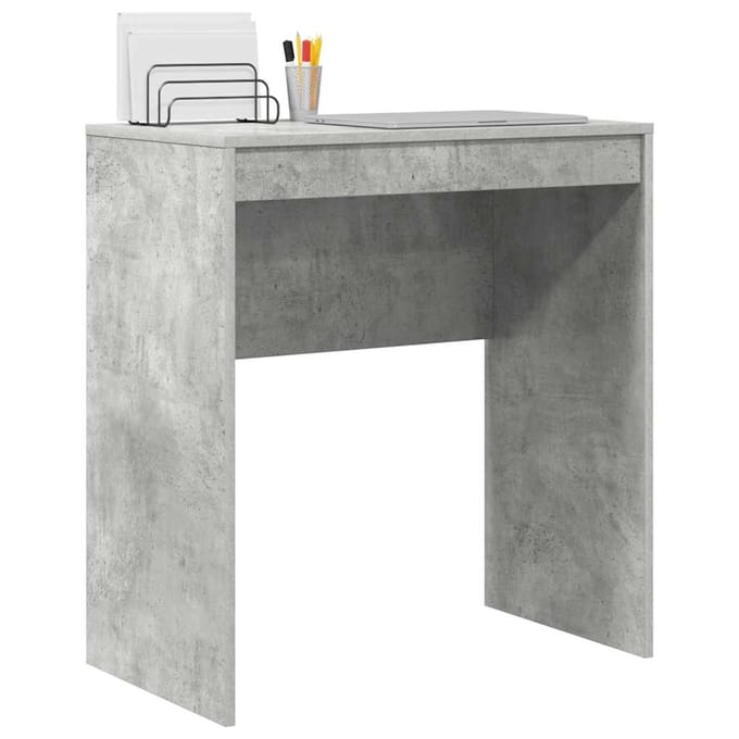 vidaXL - Bureau - Beton - Grijs - 70 - x - 40 - x - 76 - cm