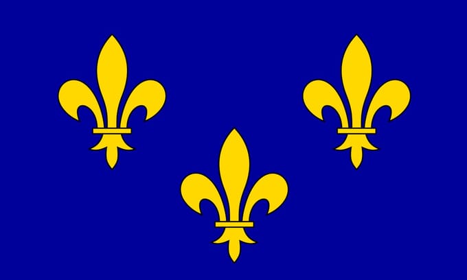 Vlag île-de-France 100x150cm
