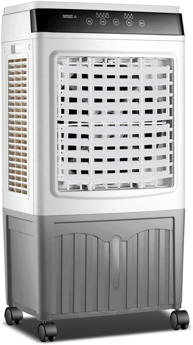Draagbare Koeler - Ventilator - Ruimte Koelen - Grote capaciteit - 30 liter - Wit