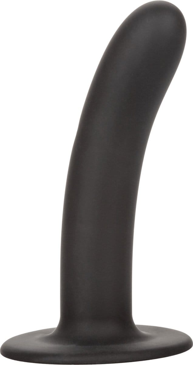 Calexotics - Boundless Smooth - Gladde Strap-on Anaal Plug met Zuignap - Siliconen - Drie Maten - Zwart M