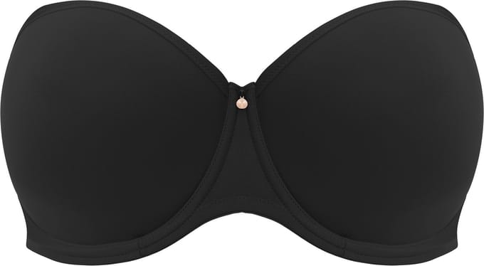 Elomi SMOOTH- Dames Strapless & multiway Beha- BLACK- Maat 85F