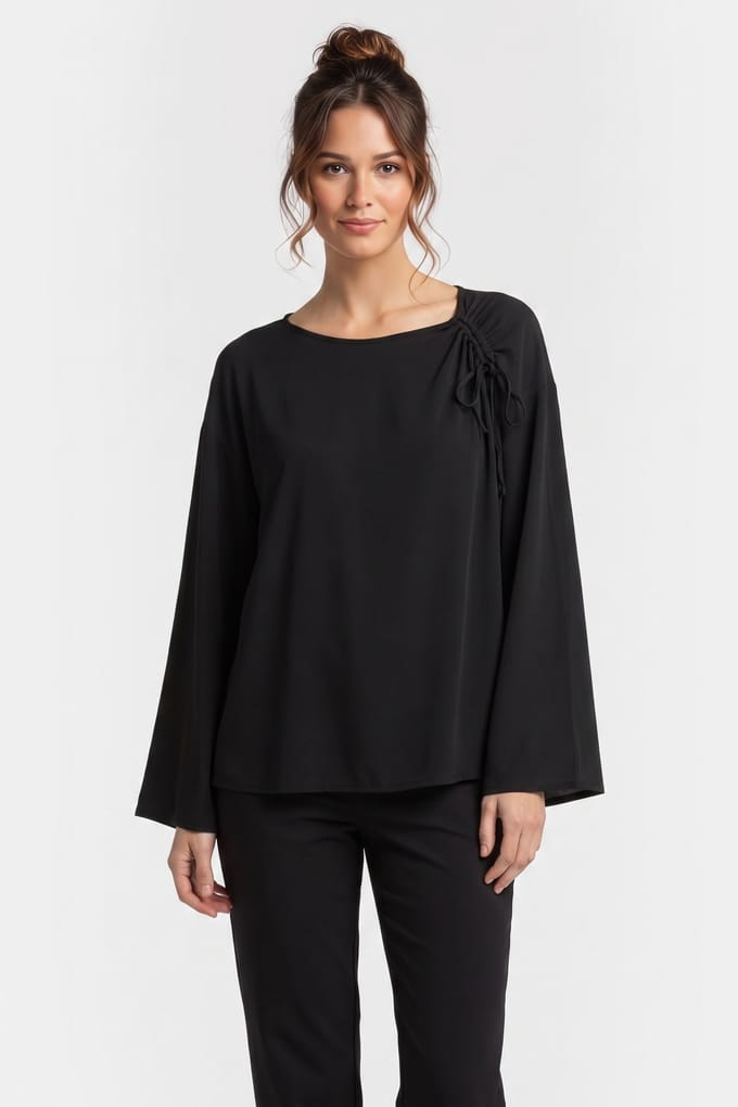 ARKET Nathalia Top Black Größe: S | Longsleeves Outlet | Damen | Schwarz