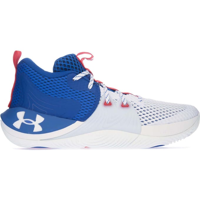Under Armour UA Embiid One basketbalschoenen voor heren, koninklijk met