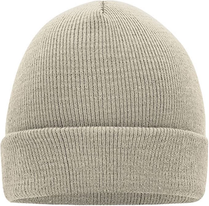 Myrtle Beach 'Knitted Cap' Beanie Zand