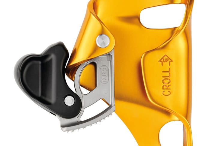 Petzl CROLL L – Borstklem / borsttouwklem voor SRT klimmen