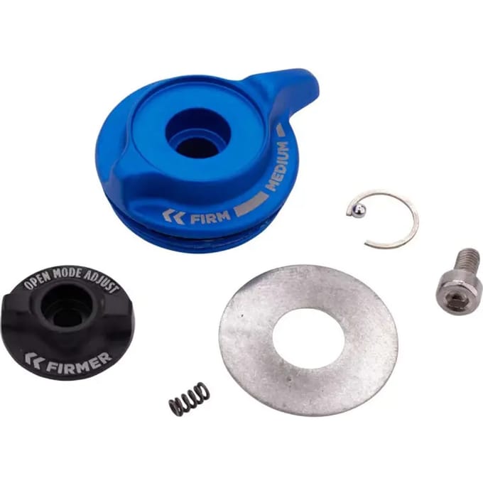 Fox Fit4 Factory/performance Elite 2016 Afstandsbediening Vergrendelingsafdekking Zilver