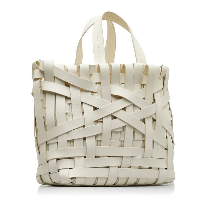Geweven Leren Tote Bag