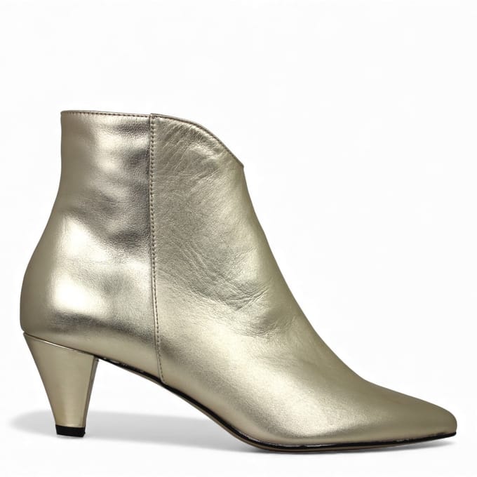 Noë Shoes Nirim Enkellaars Gold