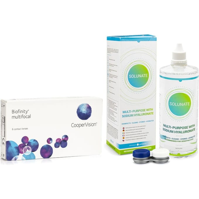 +2.00 - Biofinity® multifocal - +2.00 - D - 6 pack - Maandlenzen - BC 8.60 - Multifocale contactlenzen