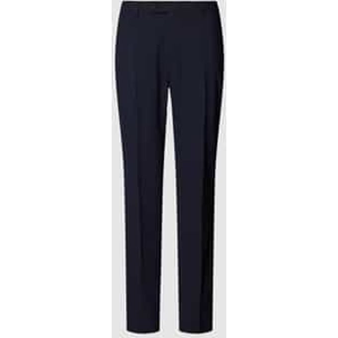 Slim fit pantalon met wol model 'Cedric'