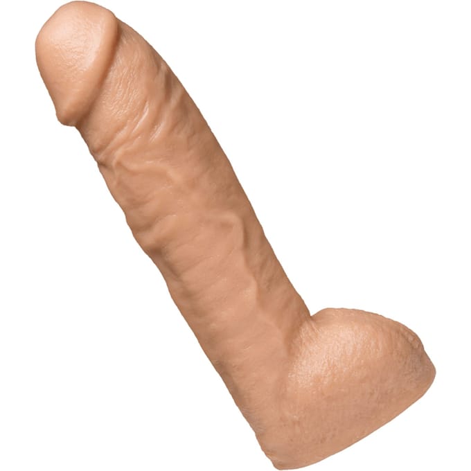 Doc Johnson Vac-U-Lock realistische dildo Vac-U-Lock Realistic Hung wit - 30,73 cm