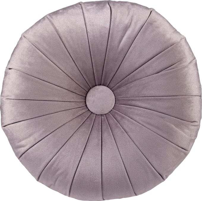 HOOMstyle Kiki Kussen - Sierkussen Rond - Fluweel - Ø40cm - Mauve