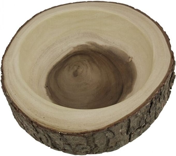 Presentatie/ serveerplateau hout 19cm