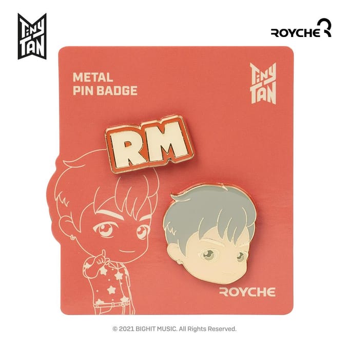 BTS (BangTan-jongens)  TinyTan Dynamite Pin Badge Metaaltype, Officieel, Origineel, Authentiek, K-POP, idool