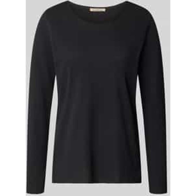 Longsleeve met ronde halsuitsnijding