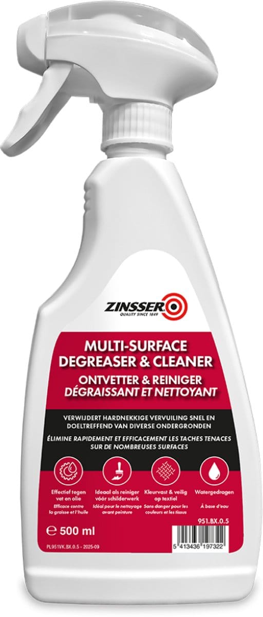 Zinsser Multi-Surface Ontvetter & Reiniger 500ml