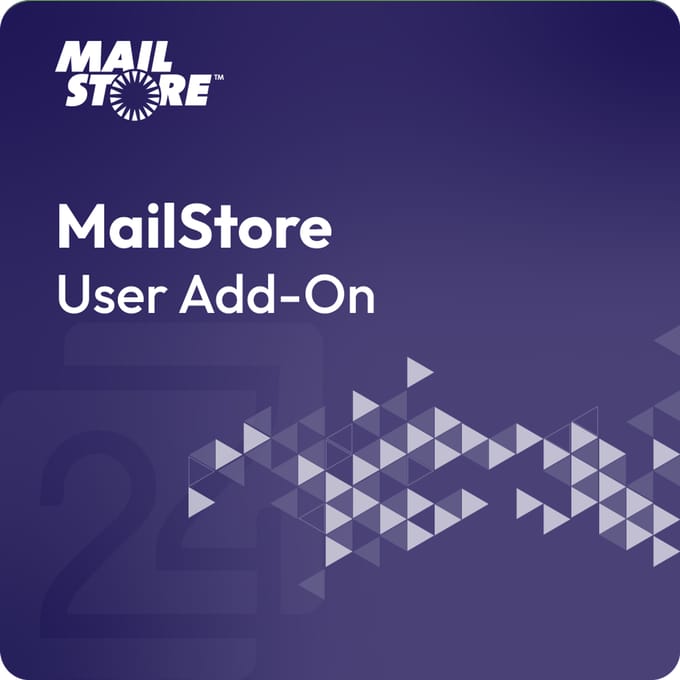 MailStore User Add-On 10 - 24 gebruikers < 14 maanden