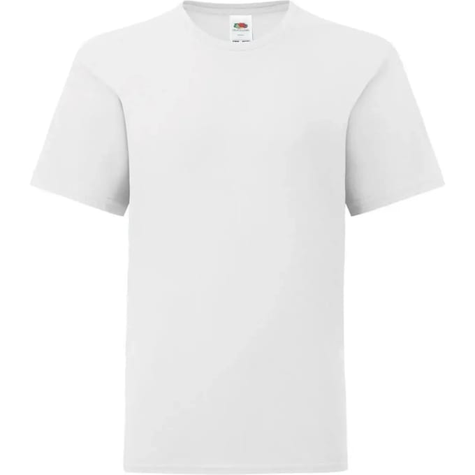 Kinder-T-shirt Fruit of the Loom Iconic 150