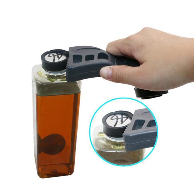 50cm Multifunctionele Rubberen Riem Sleutel Verstelbare Flesopener Auto Oliefilter Autoreparatie gray