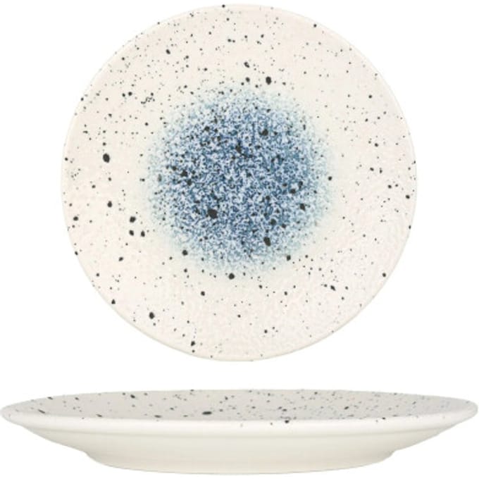 Rinart Dinerbord - Splash - Porselein - 30 cm - set van 6