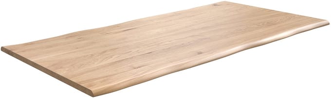 Tafelblad Edge Eiche natuur 200x100x2,5-3 Live-Edge