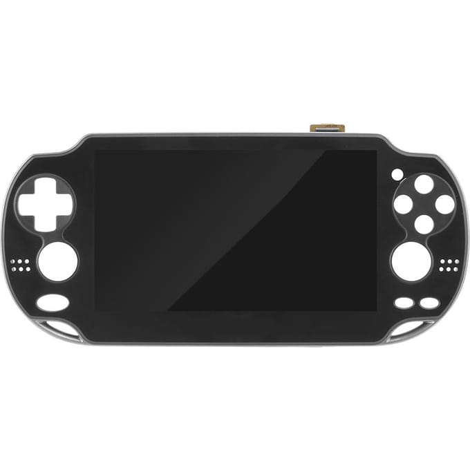 Voor PS Vita1000 LCD Vervang Scherm Digitalisering Complete Assemblage met Frame Schroevendraaierzwart Voor zwart