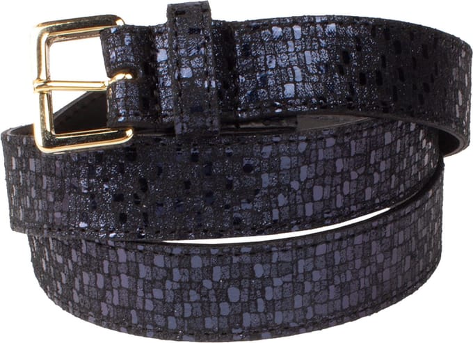 Legend Dames - Leren riem - Zwart - 80cm