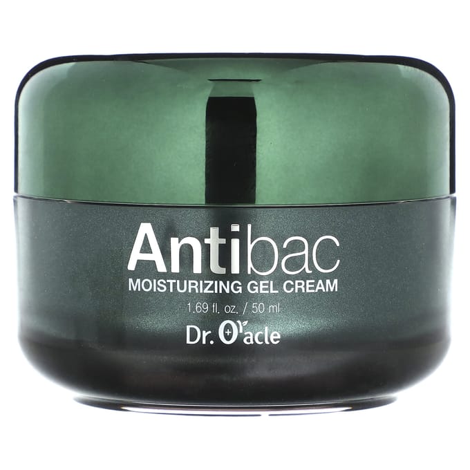 Dr. Oracle, Antibac, Hydraterende Gel Crème, 1,69 fl oz (50 ml) black