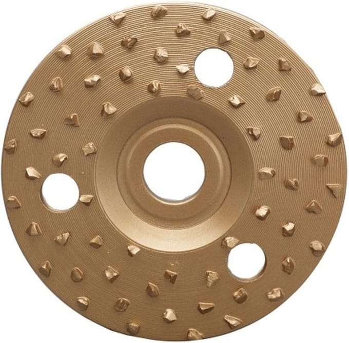 Amos Hoefslijpschijf 12 5mm dubbelzijdig middel + vibrastop