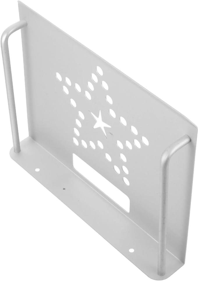 Projector Beugel Muur - Router Beugel - Apparaten Ophangen - Geventileerd Ontwerp - 24.5 x 20 x 3.5 cm - Wit