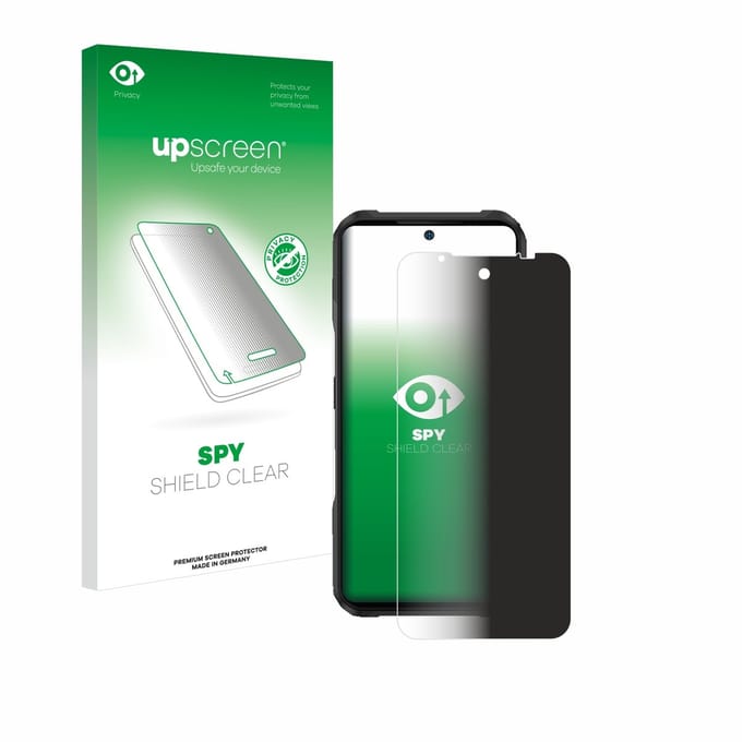 upscreen - privacy screenprotector voor Doogee V20S - Folie Beschermfolie Blauwlichtfilter