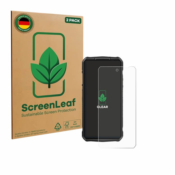 2 Stuks Screenprotector voor Ulefone 29 pro - Hoogwaardige Beschermfolie transparant