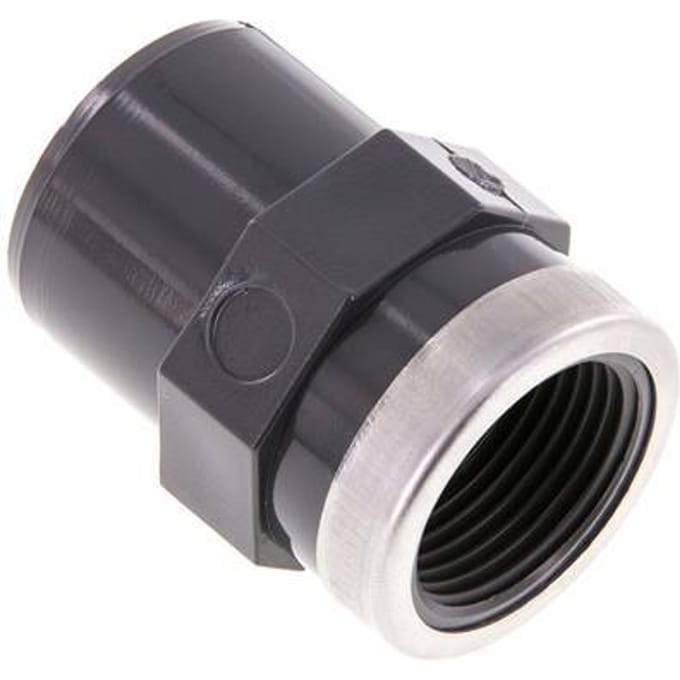 Pvc-Fitting Lijmmof Man 32mm x Binnendraad Rp 3/4'' [2 Stuks]