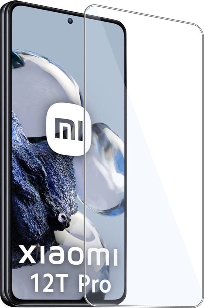 Geschikt voor Xiaomi 12T Pro - Screenprotector - Beschermglas - GuardCover