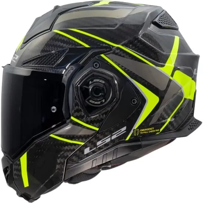 LS2 FF901 Advant X C Future II H-V Geel 06 Systeemhelm - Helm