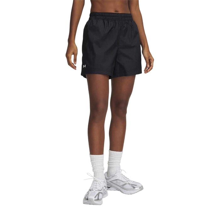 Under Armour Dames Rival Duurzame Workout Shorts (Zwart)