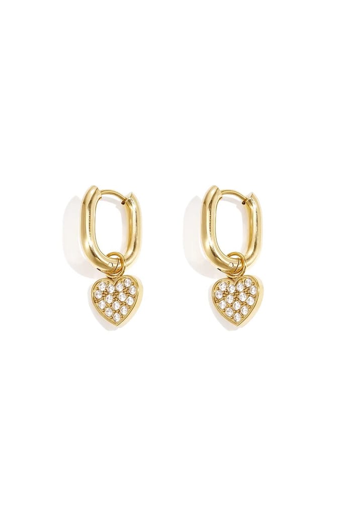 Lovely oorbellen goud