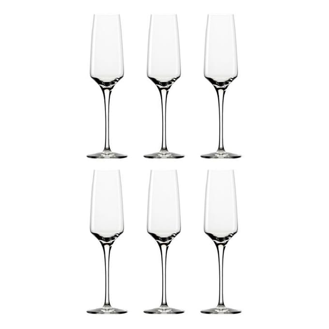 Champagneglazen - Champagnefluiten - Experience, set van 6, 190 ml